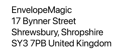 address